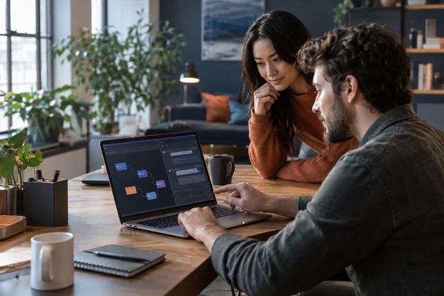 Developers connect a conversational assistant to an automation workflow.