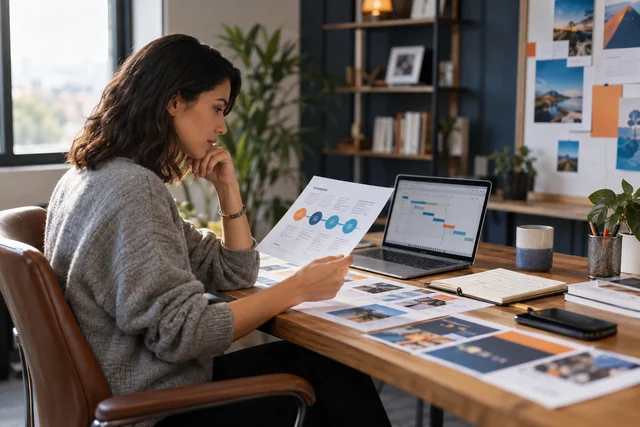 Campaign ideas are connected to an audience journey and delivery plan.